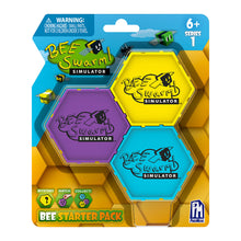 Load image into Gallery viewer, Bee Swarm Simulator – Mystery Bee Starter Pack (Three 1" Minifigures & Honeycomb Cases, Series 1)