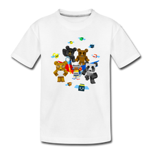 Load image into Gallery viewer, Bee Swarm - Bear Team T-Shirt - white
