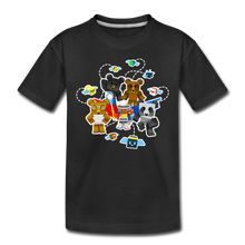 Load image into Gallery viewer, Bee Swarm - Bear Team T-Shirt - black
