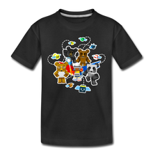 Load image into Gallery viewer, Bee Swarm - Bear Team T-Shirt - black