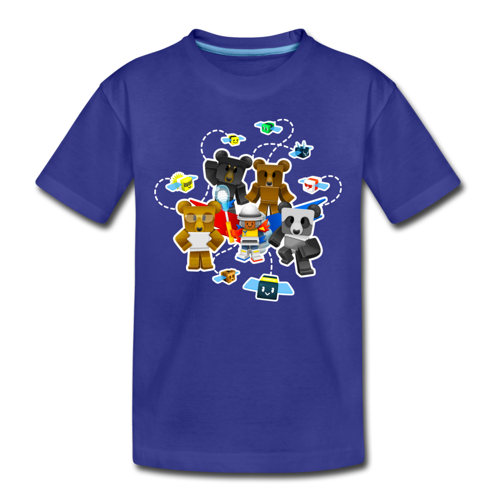 Bee Swarm - Bear Team T-Shirt - royal blue