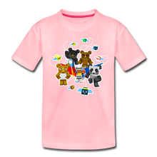 Load image into Gallery viewer, Bee Swarm - Bear Team T-Shirt - pink