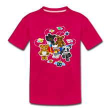 Load image into Gallery viewer, Bee Swarm - Bear Team T-Shirt - dark pink