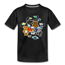 Load image into Gallery viewer, Bee Swarm - Bear Team T-Shirt - charcoal grey
