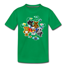 Load image into Gallery viewer, Bee Swarm - Bear Team T-Shirt - kelly green