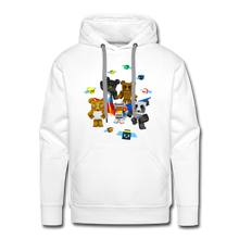 Load image into Gallery viewer, Bee Swarm - Bear Team Hoodie (Mens) - white