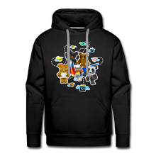 Load image into Gallery viewer, Bee Swarm - Bear Team Hoodie (Mens) - black