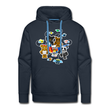 Load image into Gallery viewer, Bee Swarm - Bear Team Hoodie (Mens) - navy