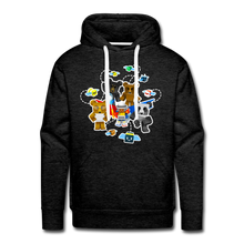 Load image into Gallery viewer, Bee Swarm - Bear Team Hoodie (Mens) - charcoal grey