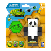 Load image into Gallery viewer, Bee Swarm Simulator – Panda Bear Action Figure Pack w/ Mystery Bee &amp; Honeycomb Case (5” Articulated Figure &amp; Bonus Items, Series 1)
