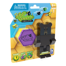 Load image into Gallery viewer, Bee Swarm Simulator – Black Bear Action Figure Pack w/ Mystery Bee &amp; Honeycomb Case (5” Articulated Figure &amp; Bonus Items, Series 1)
