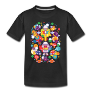 Bee Swarm - Stylized Beekeeper T-Shirt - black