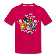 Load image into Gallery viewer, Bee Swarm - Bear Team T-Shirt - dark pink
