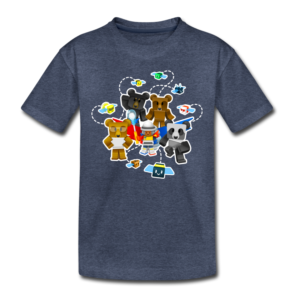 【 PROJECT】23SS★ High five bear Tshirt HI/BYE Bear T-Shirt (PREORDER) | weaselbear