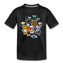 Load image into Gallery viewer, Bee Swarm - Bear Team T-Shirt - charcoal grey
