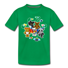 Load image into Gallery viewer, Bee Swarm - Bear Team T-Shirt - kelly green
