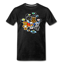 Load image into Gallery viewer, Bee Swarm - Bear Team T-Shirt (Mens) - charcoal grey
